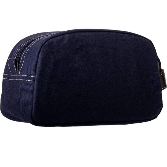 Timberland Mens Travel Dopp Kit Navy Blue Bag Toiletry Cosmetic Canvas Case NWT - Picture 7 of 7